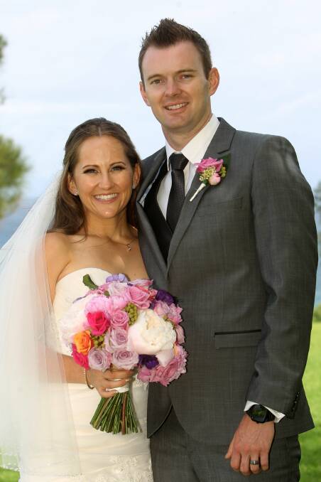 December 14: Kirrilly Hodson and Jason Bleakley were married at Killalea State Park.