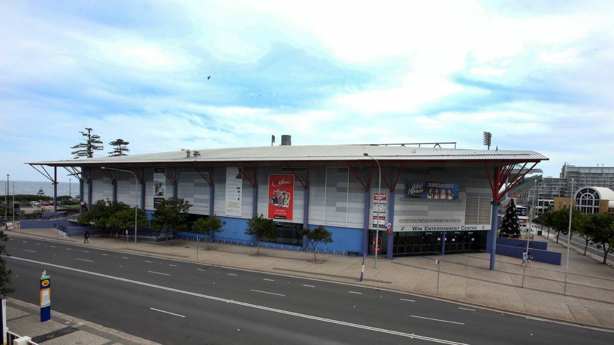 Plans to turn WIN Entertainment Centre into a full convention centre using Port Kembla lease funds were rejected.