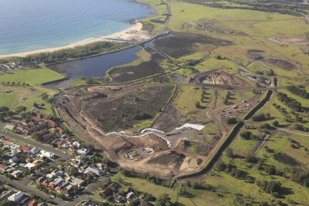 The site of the Shell Cove development. Pictures: COL DOUCH