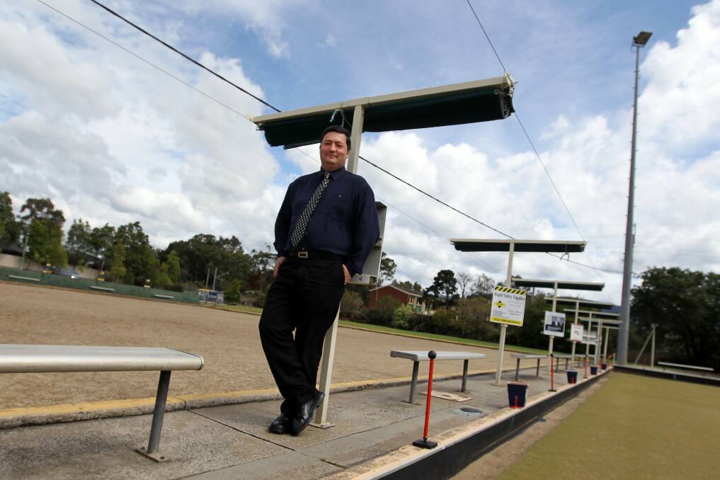 Dapto Bowling Club general manager Darren McNaught. Picture: SYLVIA LIBER