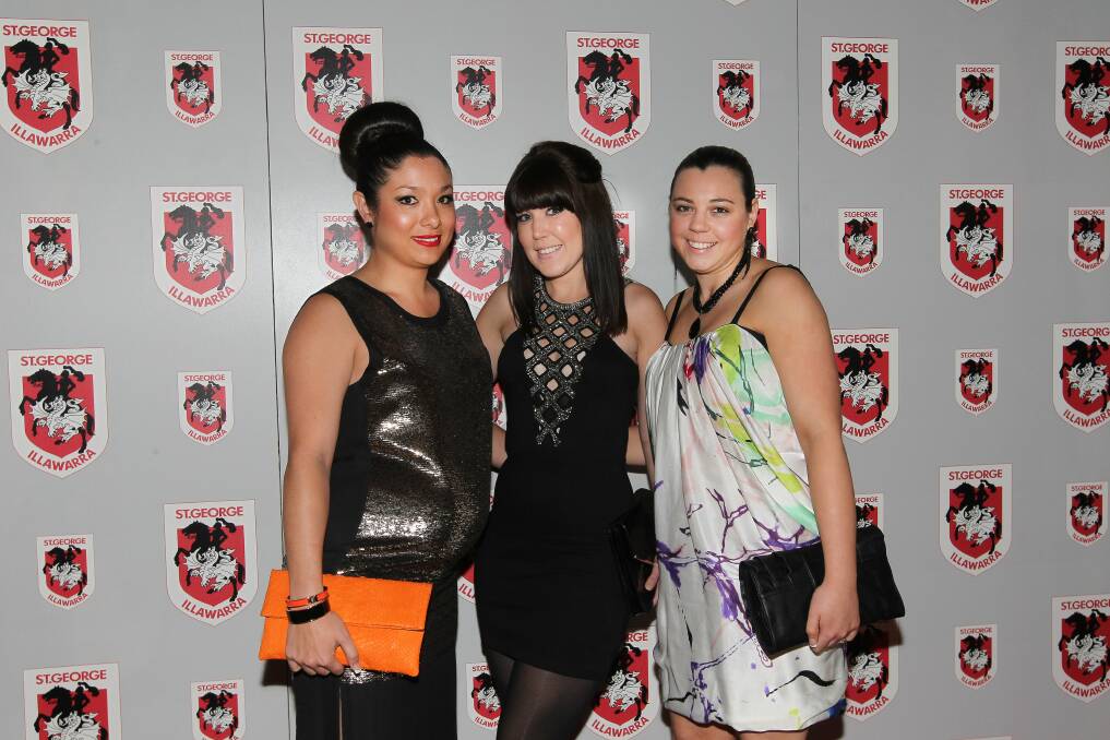 Natasha Lau, Sarah Williams and Jenna Hewitt.
