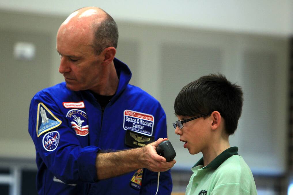 GALLERY: What Mt Ousley kids asked NASA astronauts