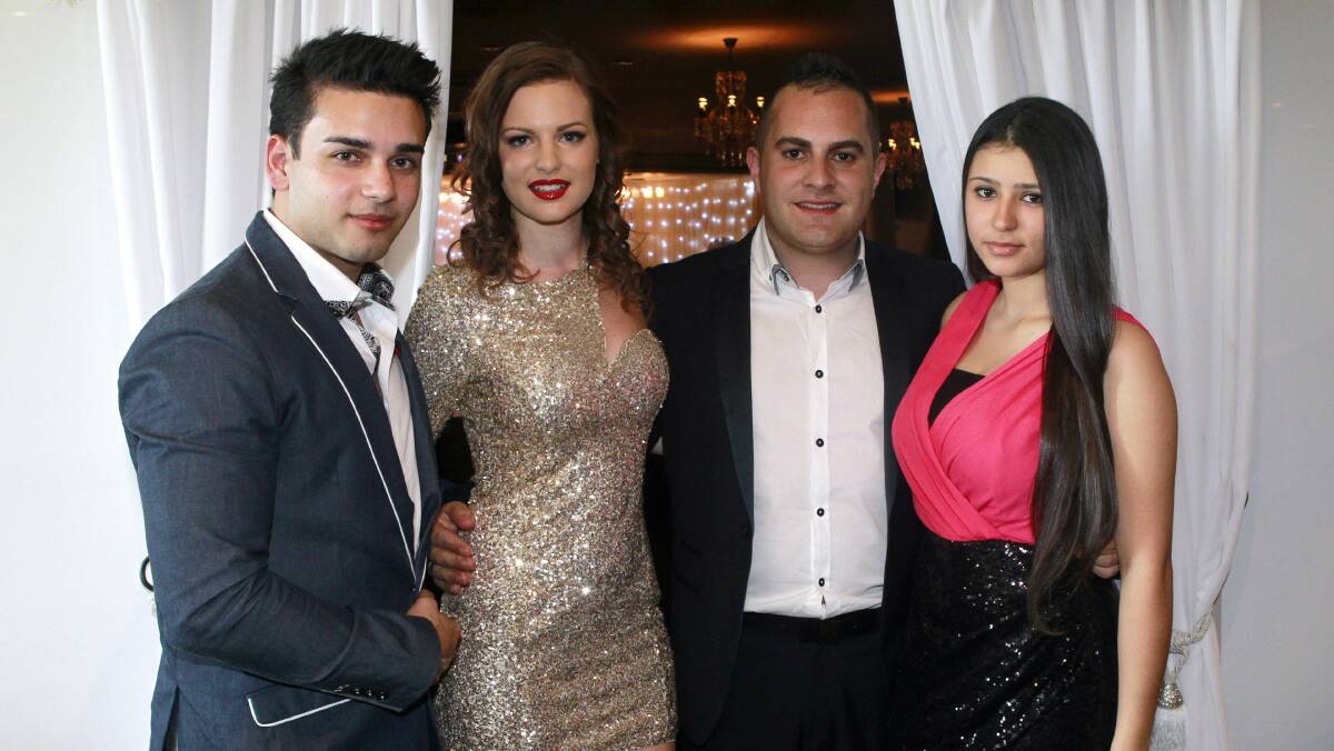 James Dwarte, Aleida Moulton, Mehmet Agdiran and Amal Elhag at the Portofino.