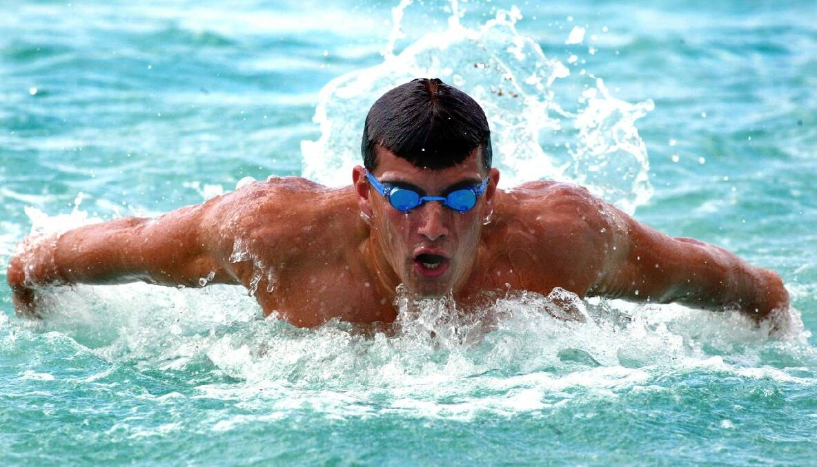Woonona swimmer Jason Cram before heading to the US for altitude training.