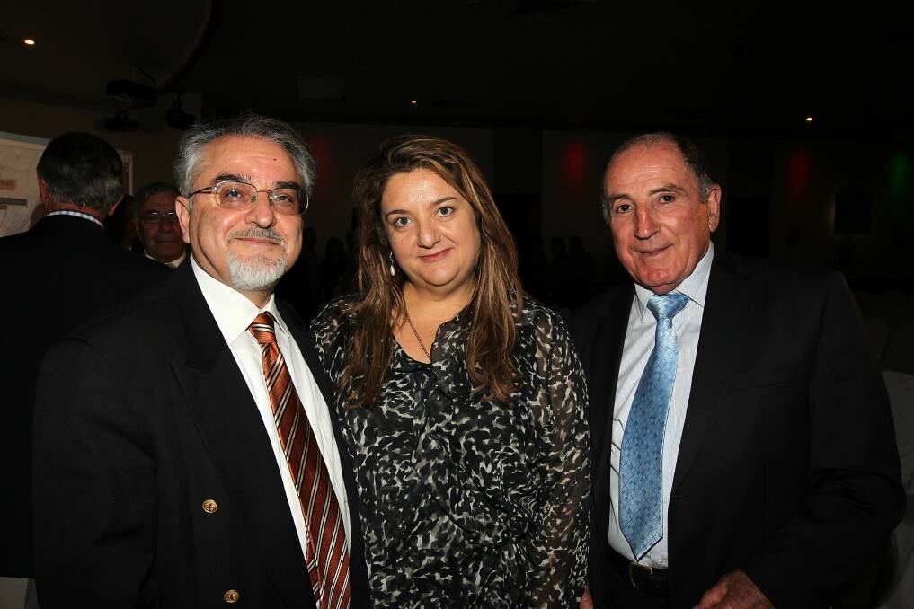 Gerardo De Liseo, Terrie Leoleos and George Bartolo.
