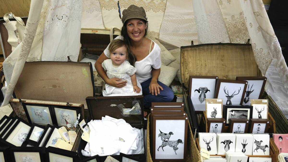 Thirroul’s first suitcase market a hit