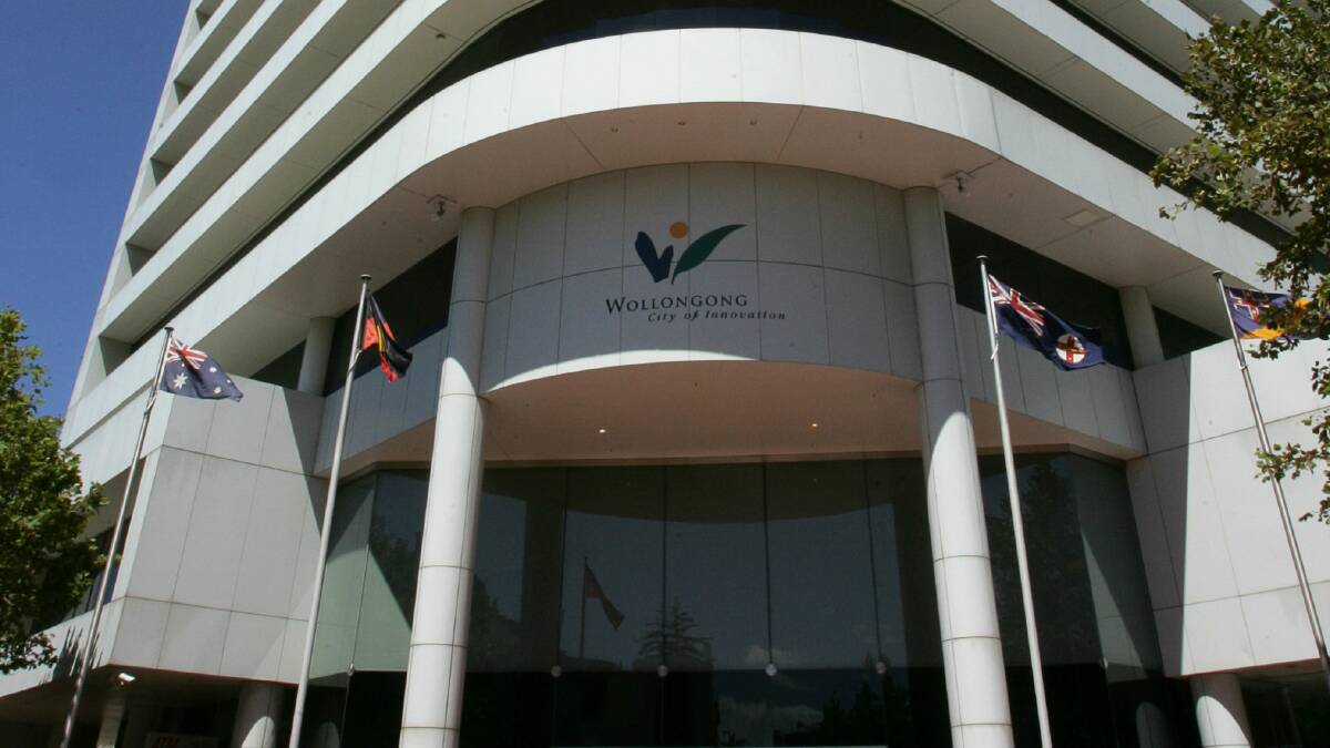 Wollongong City Council chambers.