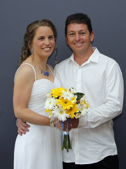 February 1: Jenny-Lee Anderson and Adam Bolton were married at Shellharbour.
