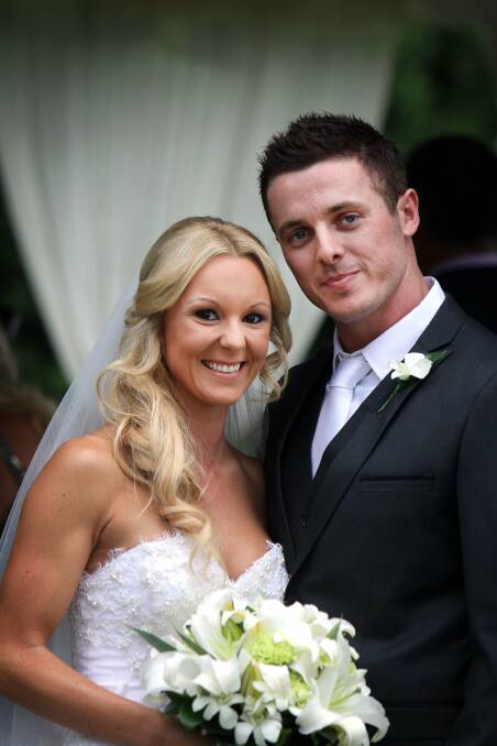 November 22: Renae Veney and Alex Perger were married at Ravensthorpe Guesthouse and Restaurant, Albion Park.