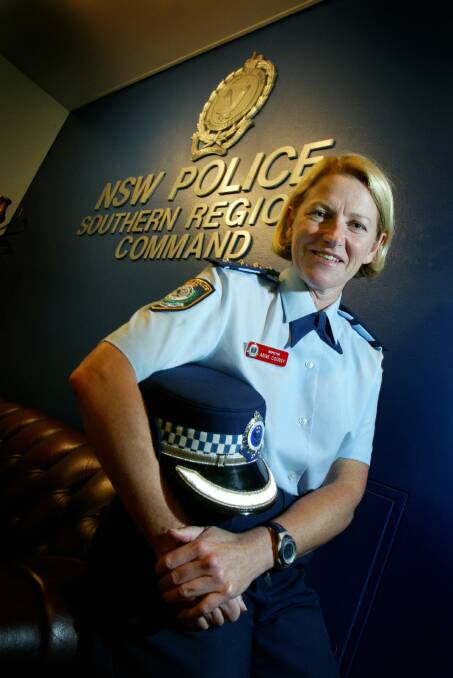 One of the region's highest ranking female police officers, Inspector Anne Cooney, is encouraging women to apply for senior positions within NSW Police.