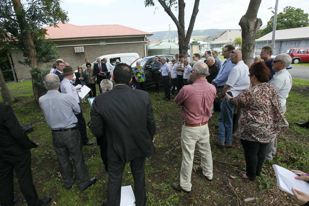 Proceedings underway at the Albion Park Courthouse. Picture: DAVE TEASE