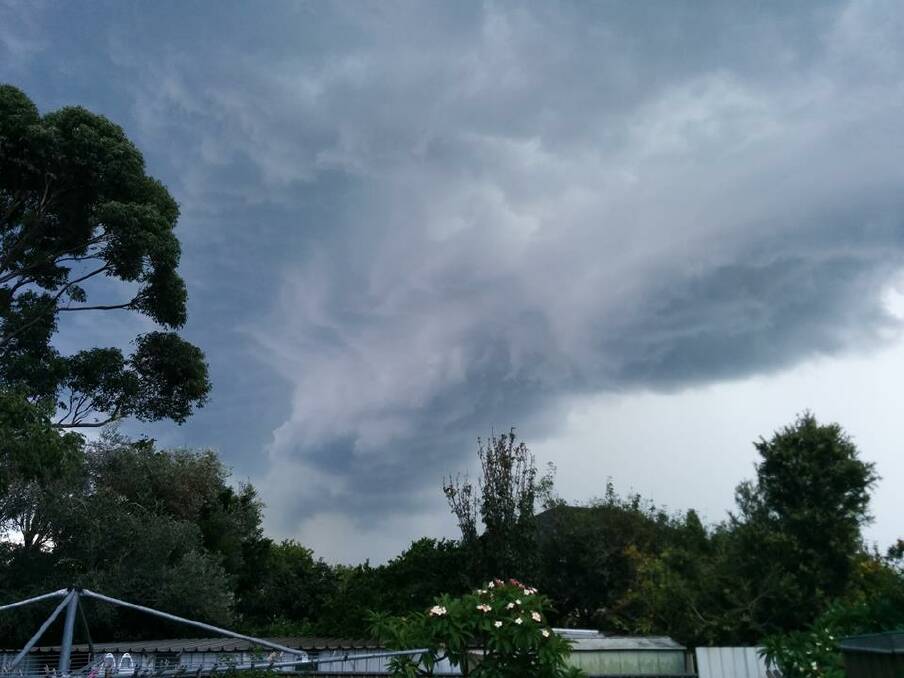 Looking south towards Warilla from Berkeley. Picture: CHRIS WEBB