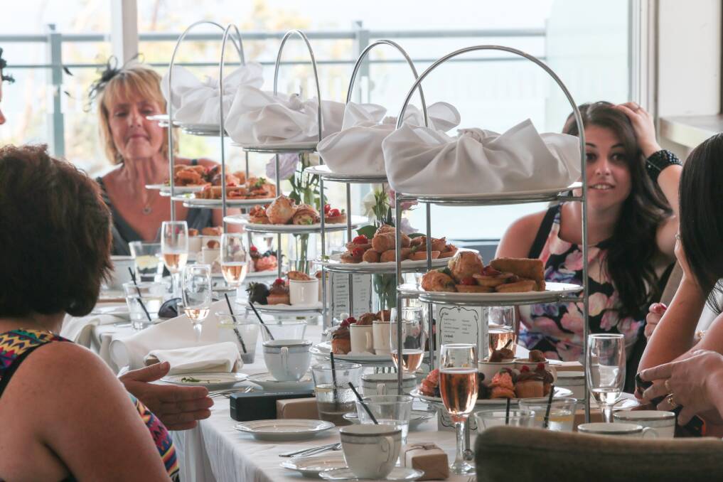 High tea at North Wollongong's Seacliff Restaurant. Picture: ADAM McLEAN