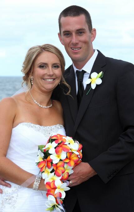 November 15: Kara Laugher and Timothy Cannan were married at Wollongong Golf Course.