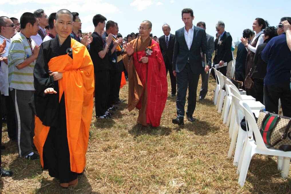 Blessing marks start of Nan Tien project