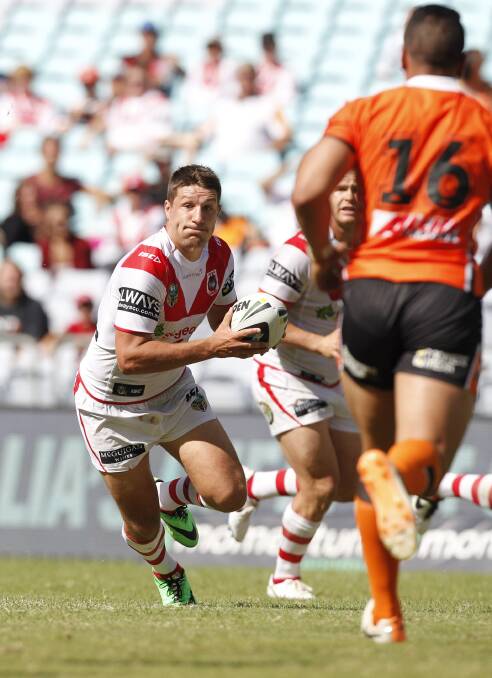 Dragons v Tigers at ANZ stadium. Pictures: CHRISTOPHER CHAN, GETTY IMAGES