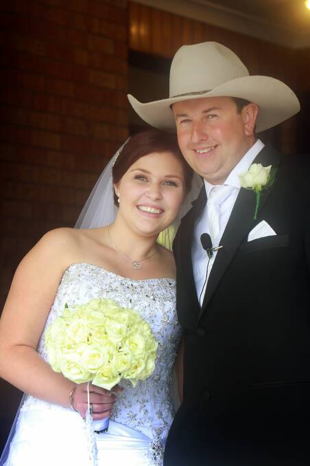 February 23: Lauren Pearson and Joel Beattie were married at Albion Park Anglican Church.