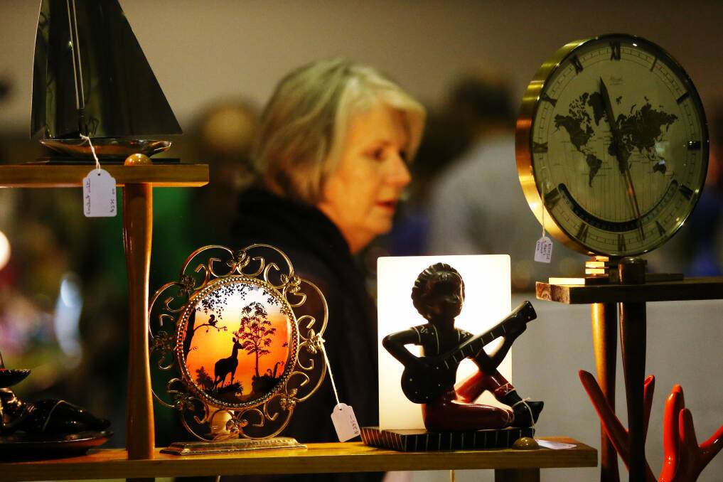 Collectables and antiques from the Kiama Rotary Antique Fair at the Kiama Leisure Centre. Pictures: ADAM McLEAN