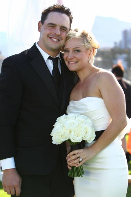 April 13: Katherine Lloyd and Scott Clarke were married at Flagstaff Hill, Wollongong.