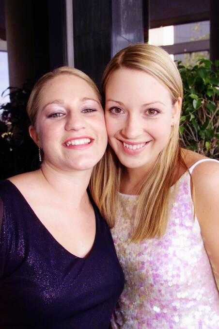 Bulli High, 2001: Amy Rowling and Vanessa Starr.