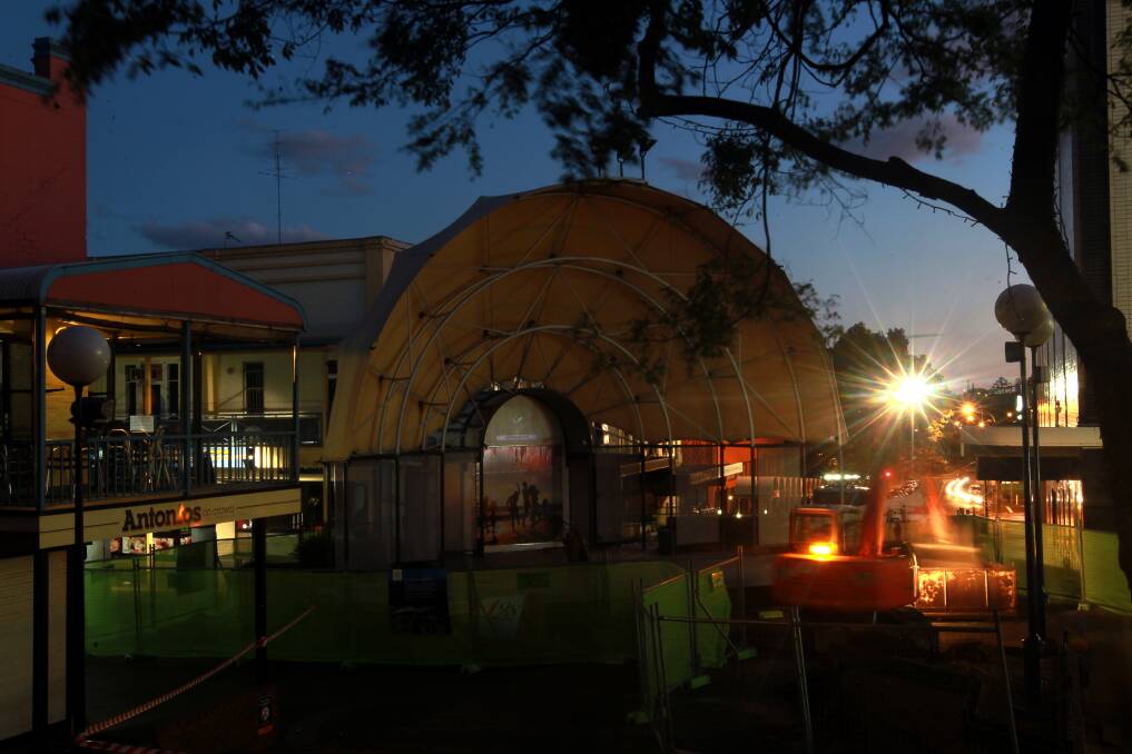 GALLERY: Crown St Mall amphitheatre is history