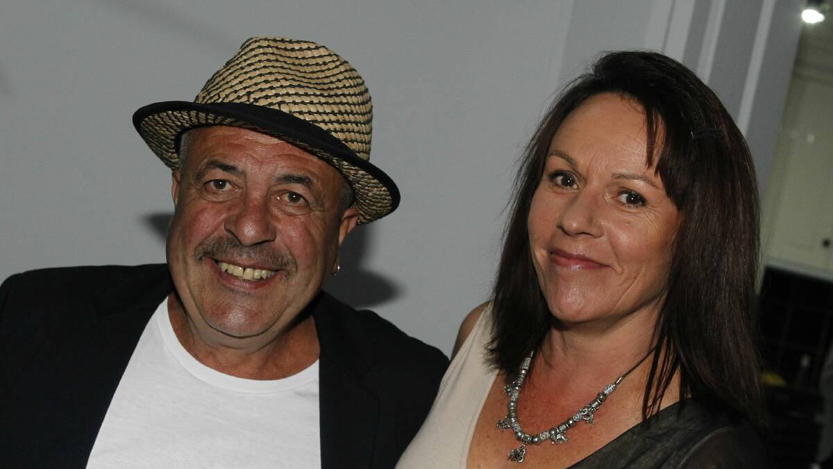 Tony Espinosa and Adele Gillett at Tony Invernon's 50th.