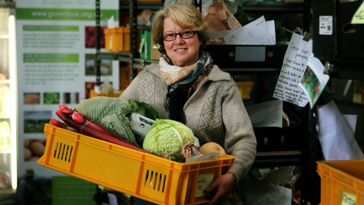 Barb Kahlifa is the first, and only, paid employee at Green Box. Pictures: SYLVIA LIBER