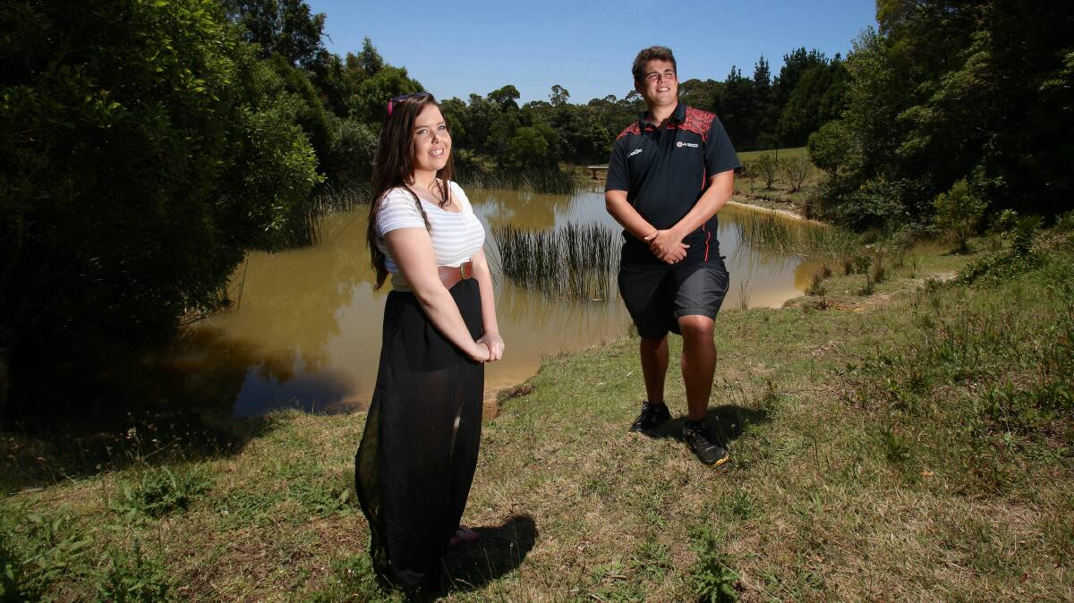 Triple Care Farm residents Micaela Plumridge and Jamahl Morris have come a long way since first enrolling at the centre. Picture: ADAM McLEAN