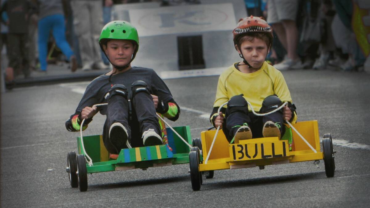 Second place: The Lead by Martin Regan at the Port Kembla Billy Cart Derby. 
