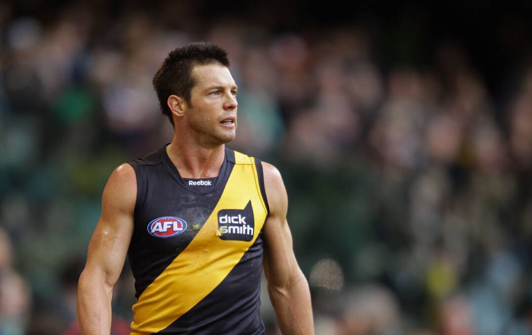 The premiership star spent a large part of his career at West Coast Eagles battling a drug addiction. He was banned for one year for bringing the game into disrepute but later played on at Richmond. Photo: Getty Images