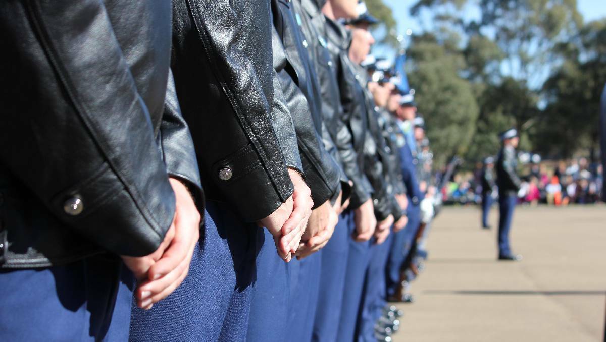 Nsw Police Attestation Parade Illawarra Mercury Wollongong Nsw