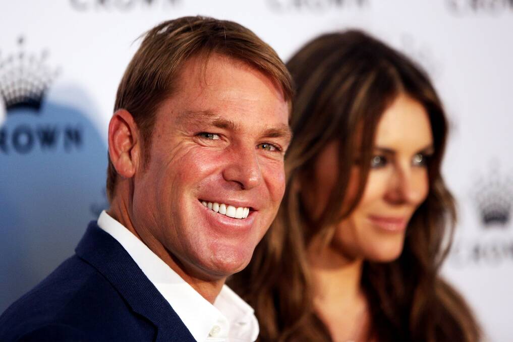 Warnie claimed his mum was just trying to help slim him down, but he was nonetheless banned from organised cricket for one year for using a diuretic. Photo: Getty Images