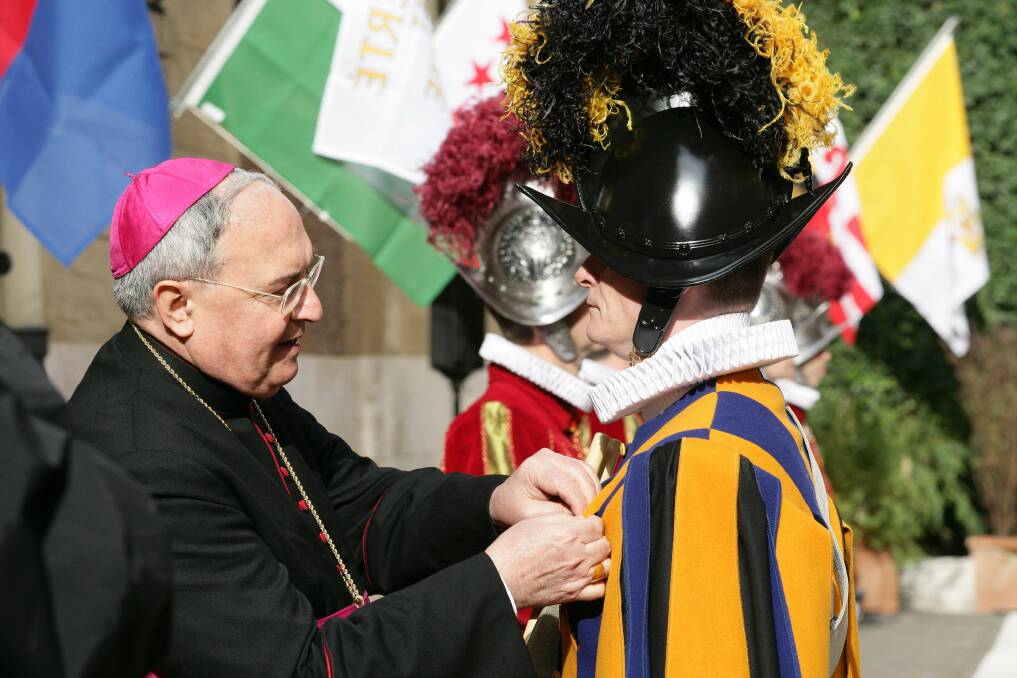 4. Cardinal Leonardo Sandri of Argentina (left).