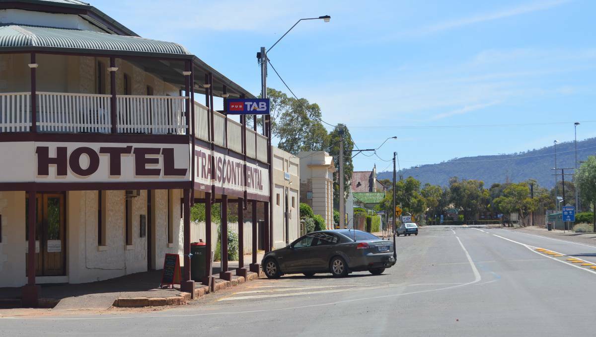 The Transcontinental Hotel in Quorn, where Jessie was seen just before her death.